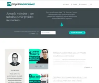 Projetomemoravel.com(Projeto Memorável) Screenshot