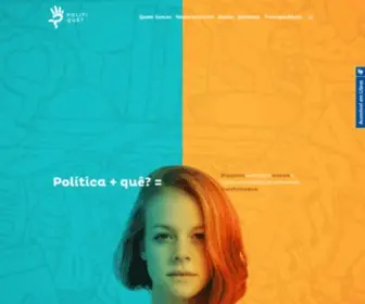 Projetopolitique.com.br(Politiquê) Screenshot