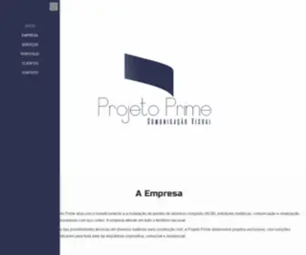 Projetoprime.com.br(Projeto Prime) Screenshot