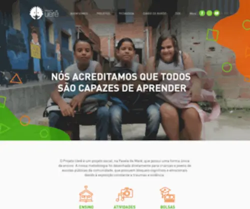 Projetouere.org.br(Projeto Uerê) Screenshot