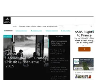Projets-Architecte-Urbanisme.fr(Le site d'information sur l'actualité en architecture) Screenshot