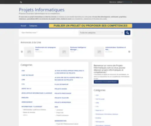 Projets-Informatiques.com(Le numéro 1 du Free) Screenshot