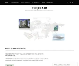 Projexa01.com(Start) Screenshot