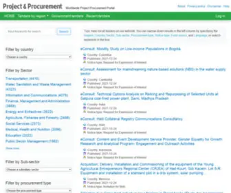 ProjProc.com(Project & Procurement) Screenshot