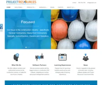 Projres.com(Project Resources) Screenshot
