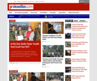 Prokeadilan.com(prokeadilan) Screenshot