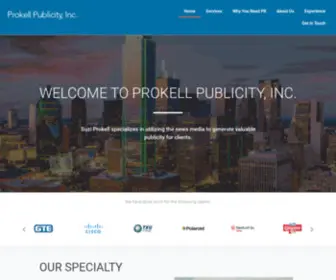 Prokell.com(Publicity, Inc) Screenshot