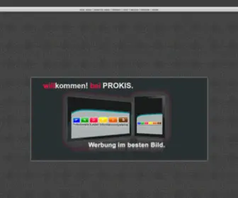 Prokis.de(Professionelle Kunden Informationssysteme) Screenshot