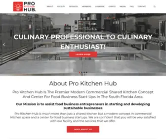 Prokitchenhub.com(Prokitchenhub) Screenshot