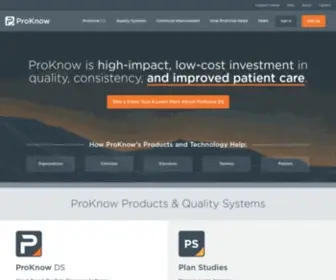 Proknowsystems.com(Description}}) Screenshot