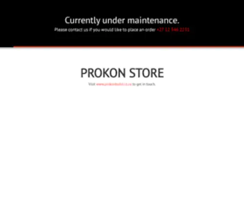 Prokonstore.com(Prokonstore) Screenshot