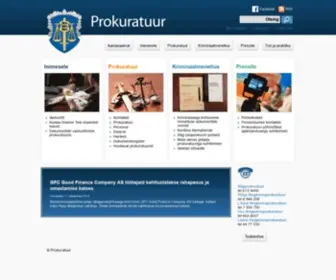 Prokuratuur.ee(Prokuratuur) Screenshot