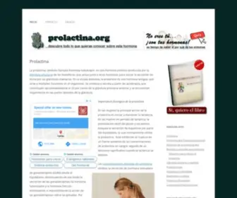 Prolactina.org(Todo sobre la hormona prolactina) Screenshot