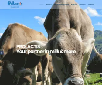 Prolactis.hr(Your partner in milk & more) Screenshot