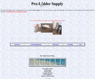 Proladder.com(Little Giant Ladders) Screenshot