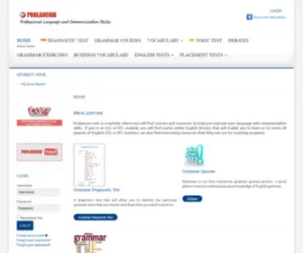 Prolancom.com(English Language and Communication Skills) Screenshot