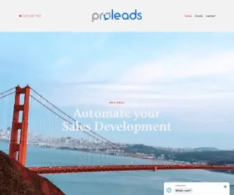 Proleads.io(ProLeads) Screenshot