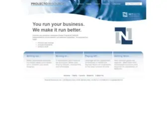 Prolecto.com(Prolecto Resources) Screenshot