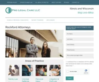 Prolegalcare.com(Pro Legal Care LLC) Screenshot