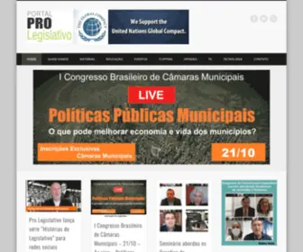 Prolegislativo.com.br(Pro Legislativo) Screenshot
