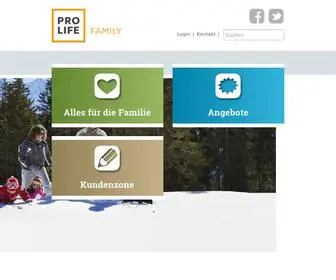 Prolife-Family.ch(PRO LIFE Family) Screenshot