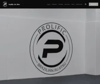 Prolificbjj.com(Prolific Jiu Jitsu) Screenshot