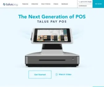 ProlificPos.com(Grow your business and save money with an iPad POS System. Talus Pay POS) Screenshot