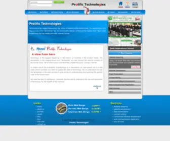 Prolifictechno.com(Prolifictechno) Screenshot