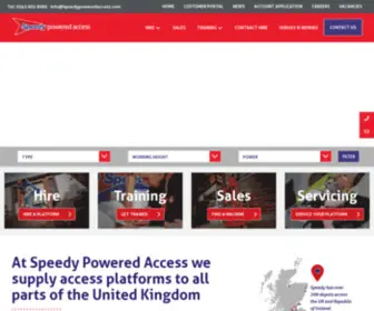 Proliftaccess.co.uk(Nationwide Powered Access Platforms) Screenshot