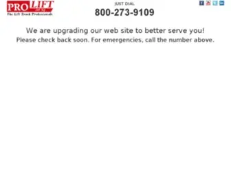 Proliftofnj.com(ProLift Of NJ) Screenshot