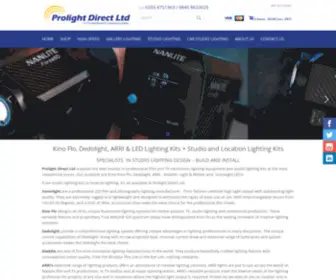 Prolightdirect.co.uk(Prolightdirect) Screenshot
