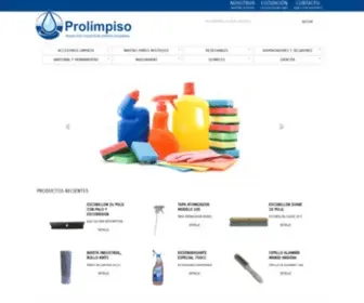 Prolimpiso.com(Productos y Equipos de limpieza en general) Screenshot