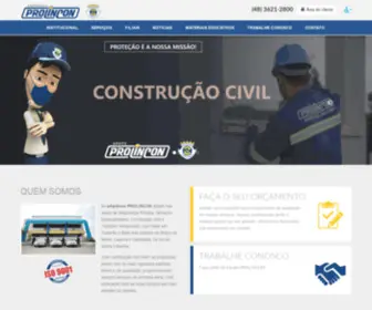 Prolincon.com.br(Empresas Prolincon) Screenshot