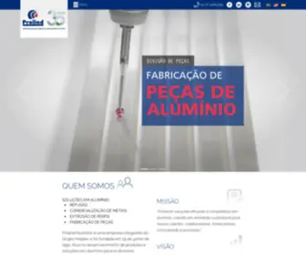 Prolind.com.br(Soluções em Alumínio) Screenshot