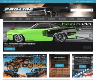 Prolineracing.com(Pro-Line Racing) Screenshot