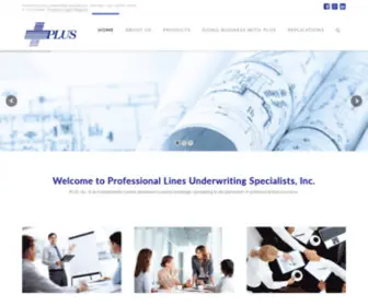 Prolines.com(Underwriting Specialists) Screenshot