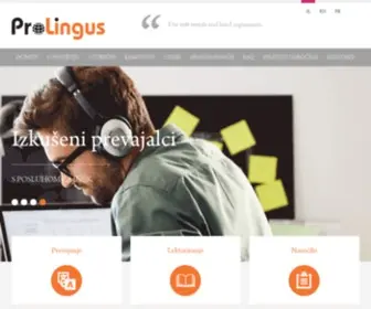 Prolingus.si(Prevajanje) Screenshot