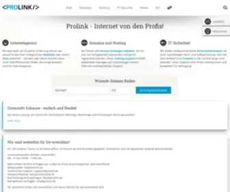 Prolink.de(PROLINK Freiburg) Screenshot