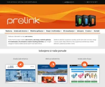 Prolink.hr(Izrada web stranica) Screenshot