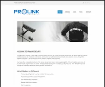 Prolinksecurity.co.uk(Prolinksecurity) Screenshot