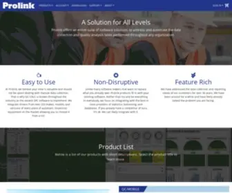 Prolinksoftware.com(Prolink Software) Screenshot