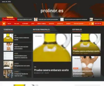 Prolinor.es(Blog de actualidad) Screenshot