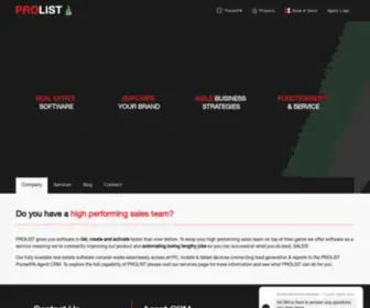 Prolist.net.au(PROLIST®) Screenshot