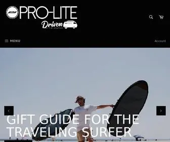 Prolite.com(Surfboard Bags) Screenshot