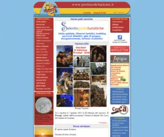 Prolocosalento.it(Associazione Pro Loco Salento turismo e cultura) Screenshot