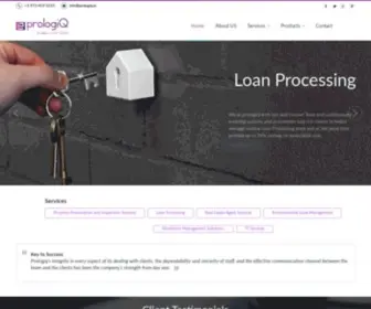 Prologiq.in(Outsource Mortgage Services) Screenshot