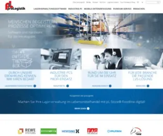 Prologistik.com(Wir entwickeln seit 30 Jahren Soft) Screenshot