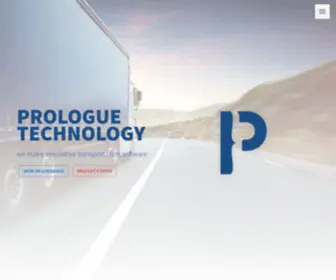 Prologuetechnology.com(Prologue Technology) Screenshot