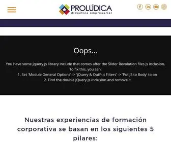 Proludica.com(Proludica) Screenshot