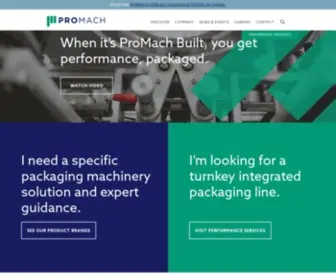 Promachbuilt.com(Performance, Packaged) Screenshot